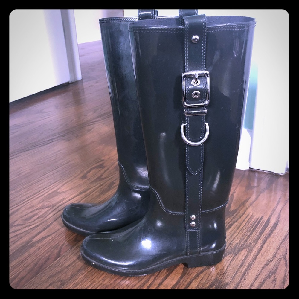 Woman’s Coach Rain boots
